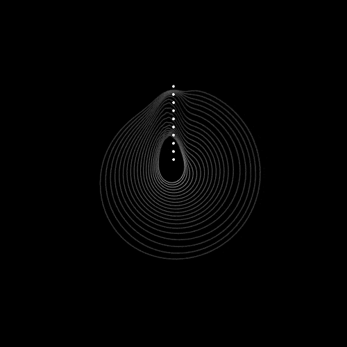 gif animado en blanco y negro de etienne jacob