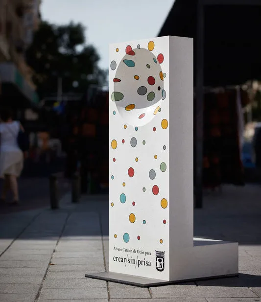 totem con mirilla incluida