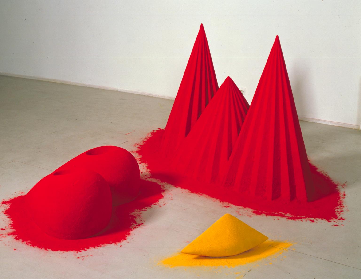 Exposicion Anish Kapoor Paris 1980
