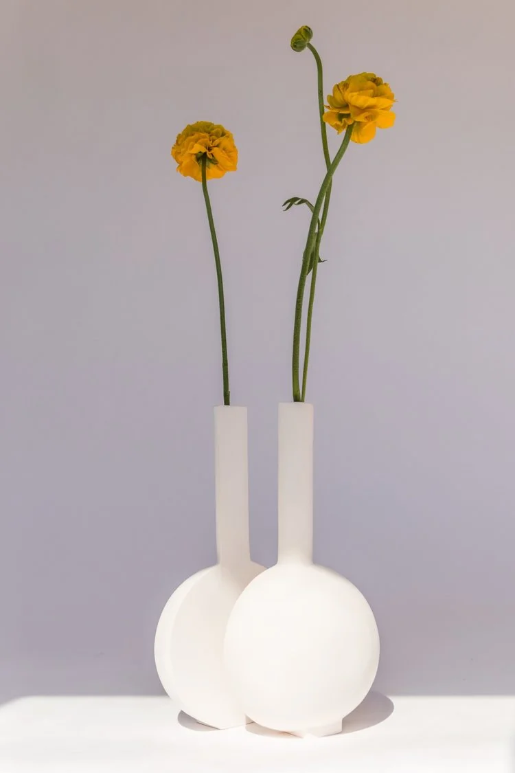 duo vase matt creado por valeria vasi