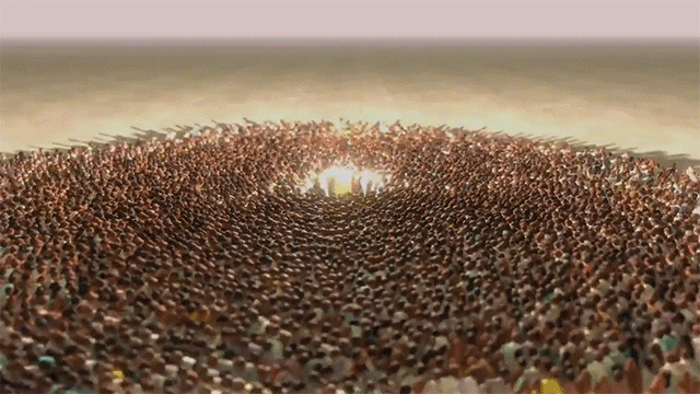 animación de la obra emergence de universal everything