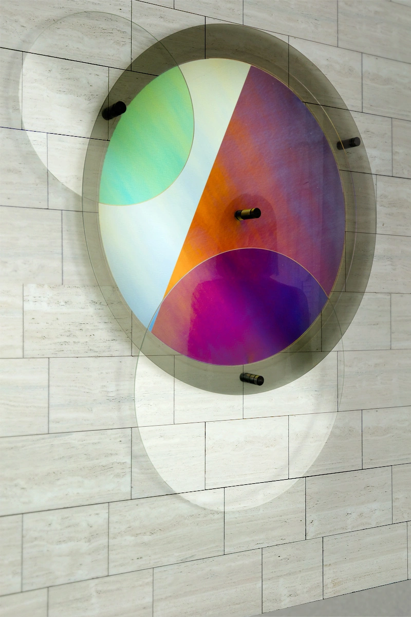 detalle del movimiento lento pero continuo dentro de estos círculos