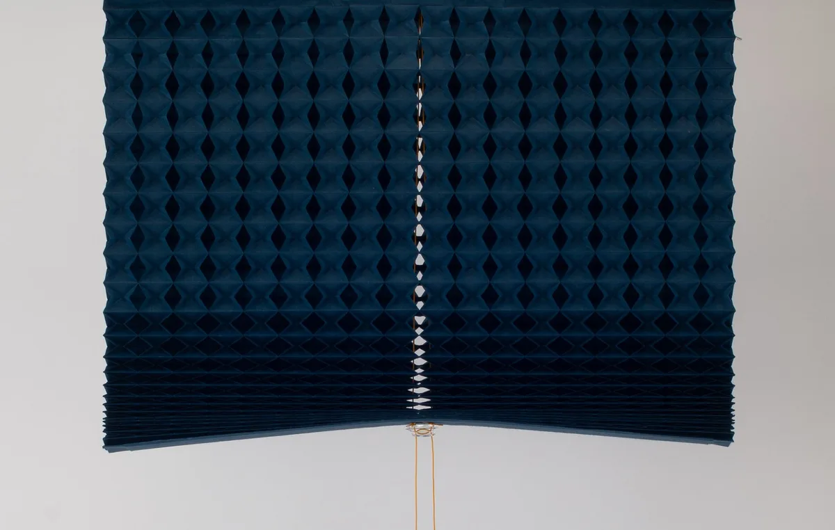 gran variedad de acabados y texturas gracias a los pliegues y colores de los estores