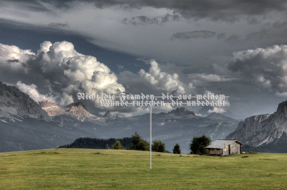 smach concurso bienal de Land Art que nació en 2012 en las dolomitas