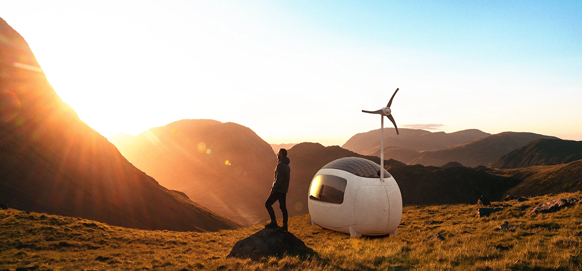 Ecocapsule: la microvivienda ecológica para nómadas con estilo