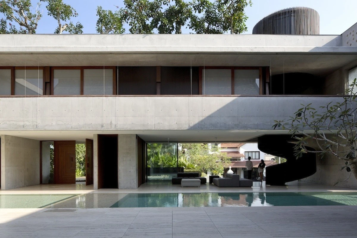 Courtyard House, un vergel para desconectar del ajetreo de Singapur