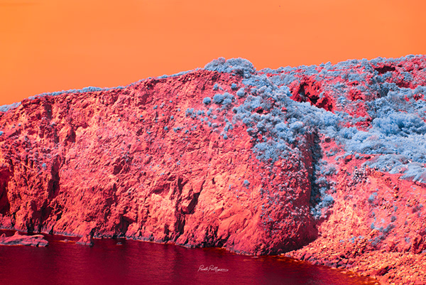 fotografía del paisaje de islas eolias que recuerda a marte