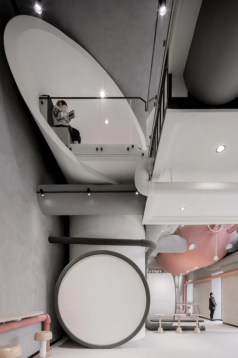 dos plantas de oficinas de Ideas Lab en Shangái 