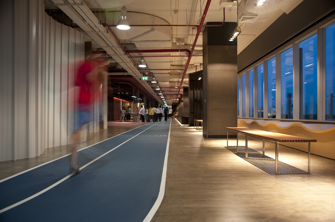 pista de atletismo de Datac Headquarters en Bangkok