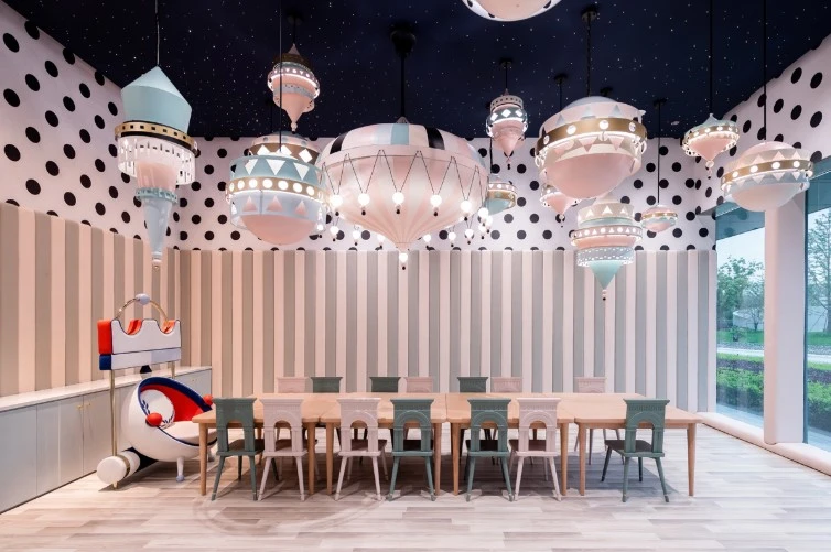 zona de restaurante para niños