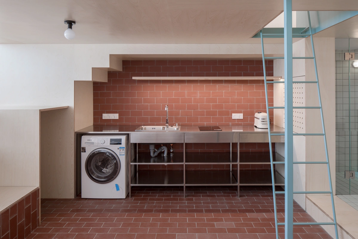 cocina en acero inoxidable