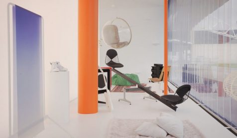 Virgil Abloh imagina el mobiliario de 2035 renovando clásicos de Vitra