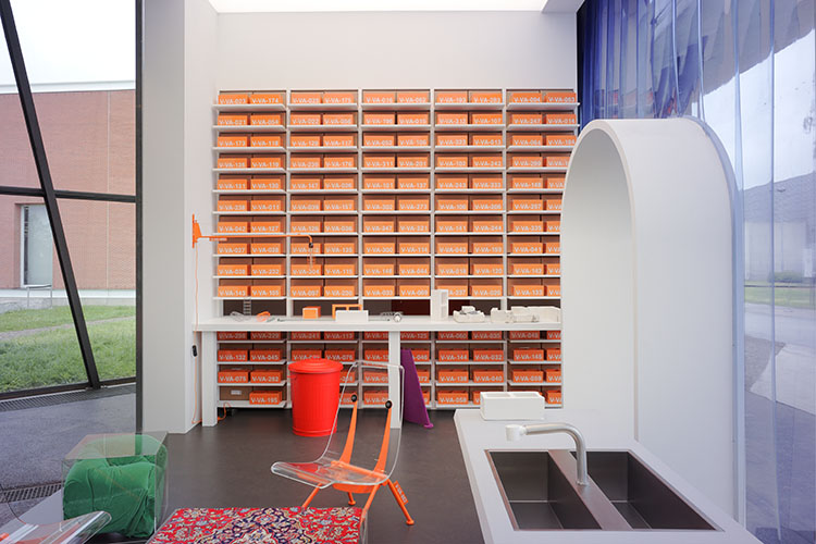 instalacion de virgil abloh para vitra