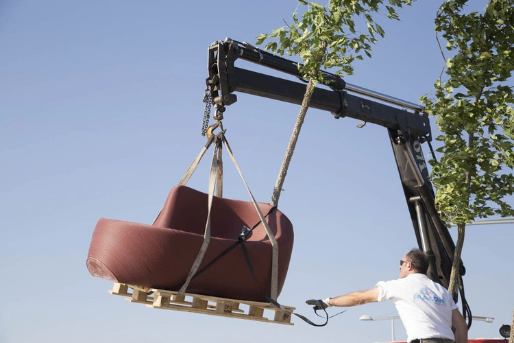 montajedel banco y macetero realizado en 3d por the new raw