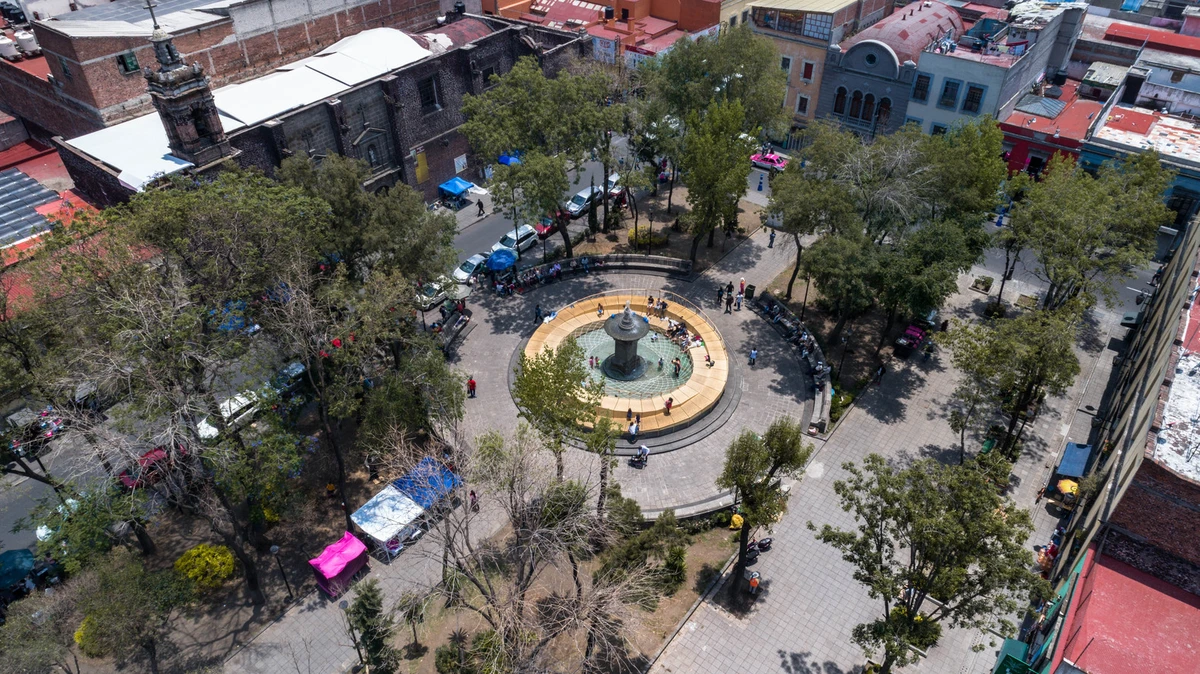 plaza loreto de mexico df
