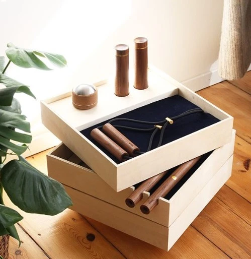 cajas de regalo con todos los elementos diseñados por kenko