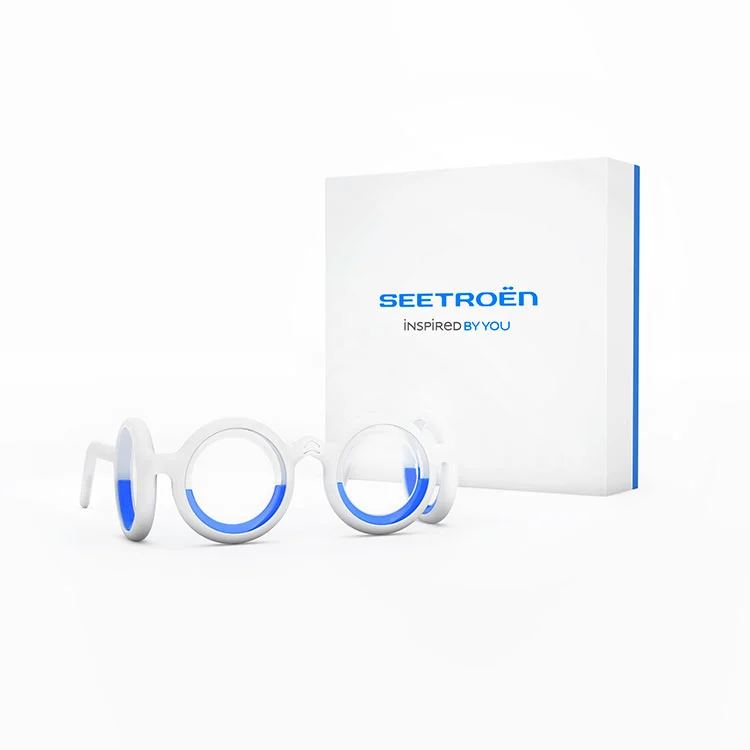 modelo de gafas antimareo creado por citroen