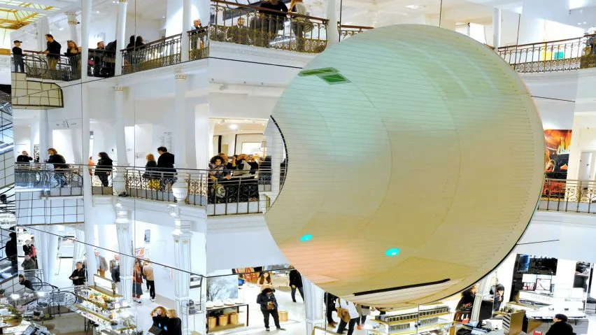 vista general de la instalación Le Cube de Mana