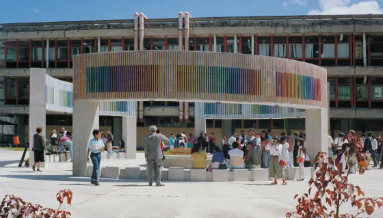 obra de carlos cruz diez Inducción cromática por cambio de frecuencia de doble faz 