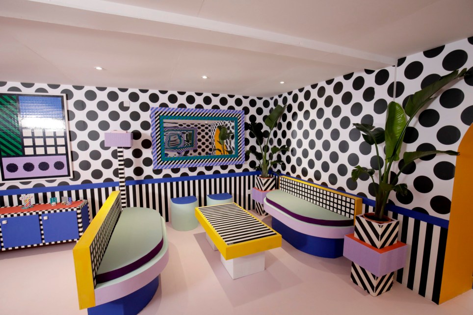 salon de house of dots de camile walala en londres