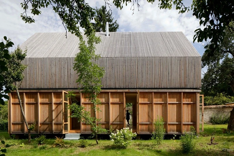 Maison dans le Jardin, arquitectura sostenible para resaltar la naturaleza