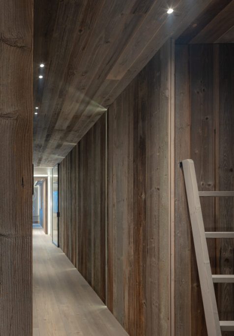 Casa Cortina, un lujoso estreno interior con vistas a los Dolomitas.