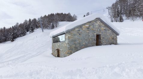 Casa Gaudin, un cómodo refugio para explorar los Alpes