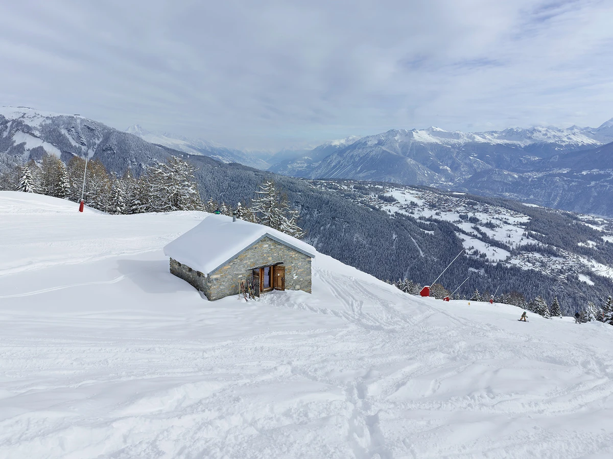 Casa Gaudin, un cómodo refugio para explorar los Alpes