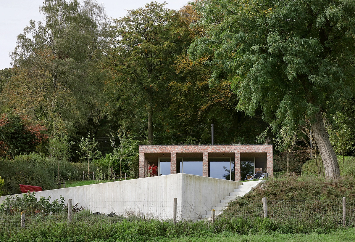 Casa invisible en Bélgica