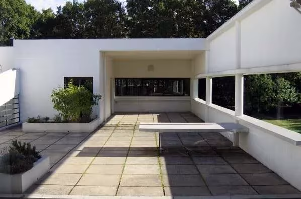 villa savoya villa savoye terraza azotea
