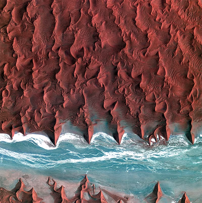 Perspectiva del Desierto de Namibia, Overview Effect