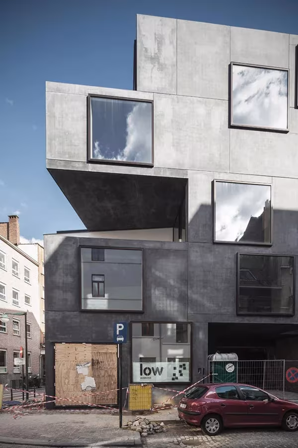 LOW architecten . Guesthouse 'Little Willy' . Brussels (5)