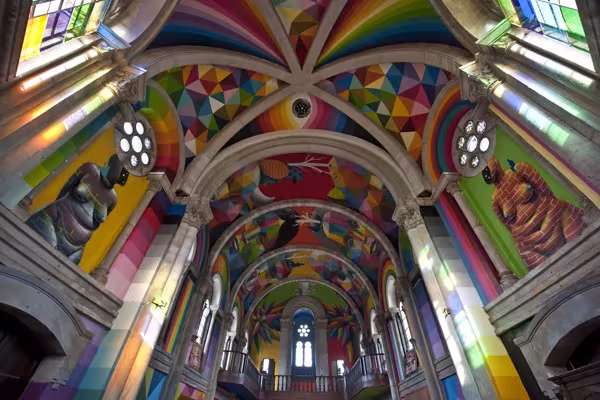 cúpula iglesia llanera, oviedo