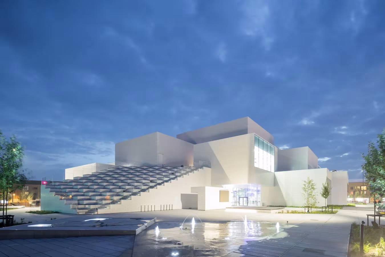 edificio lego house desde el exterior