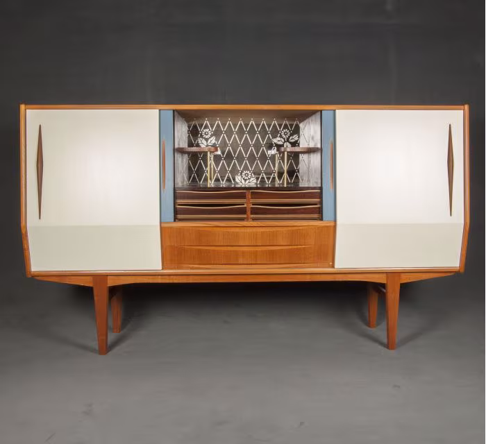aparador danes madera palisandro y formica 