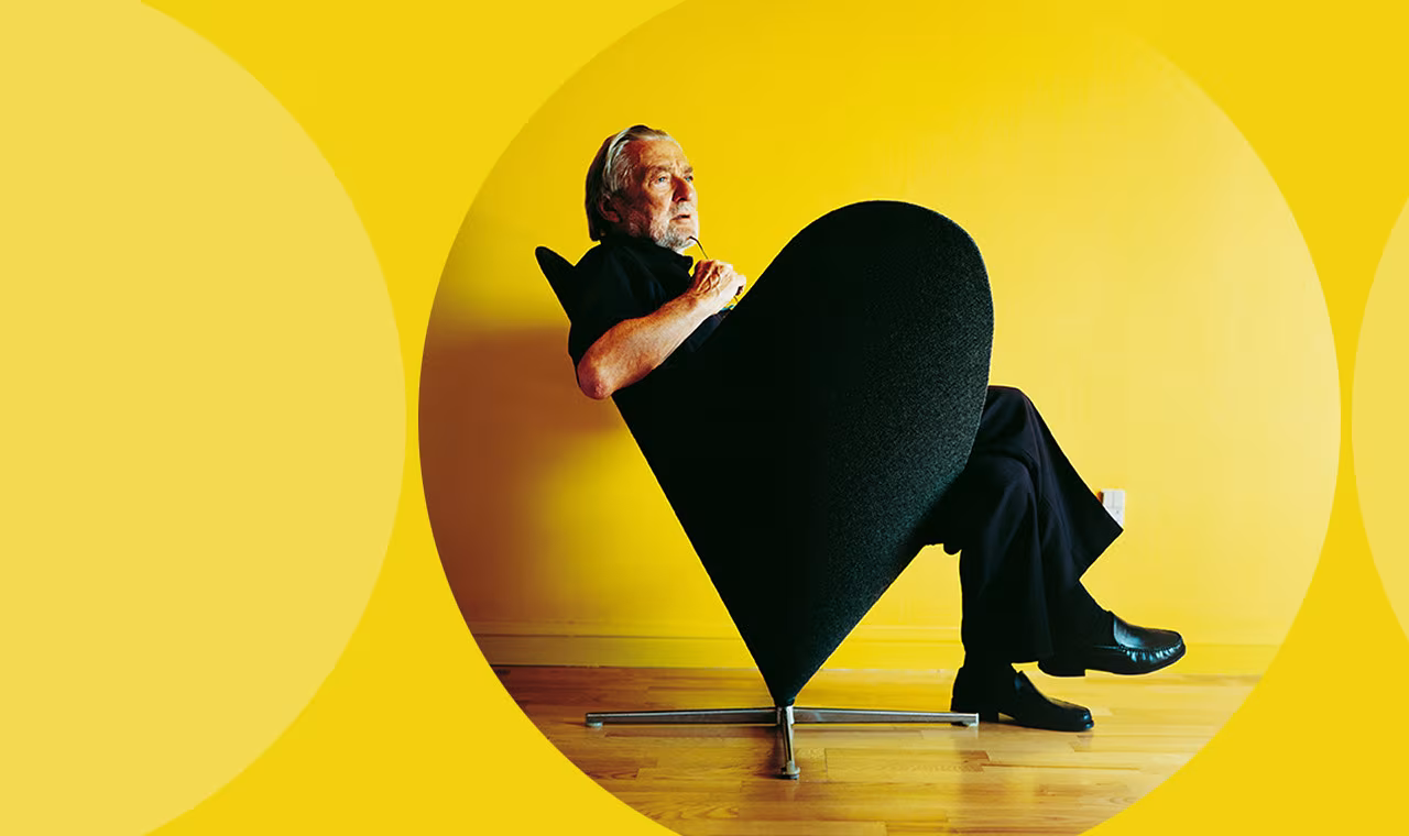 Panton colabora de manera asidua con la empresa Vitra.