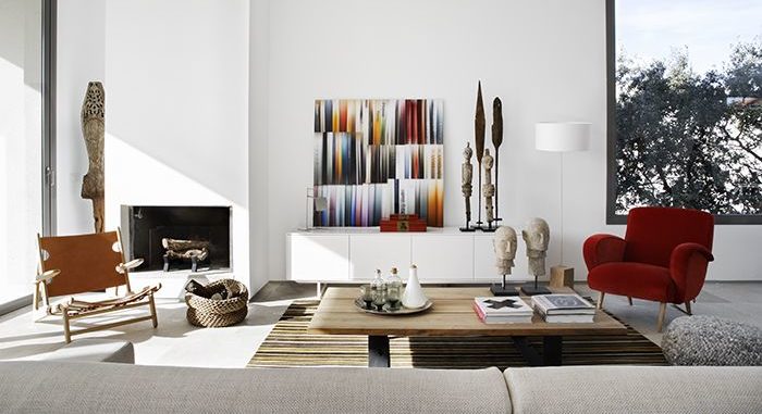 Butacas modernas, un salón con personalidad