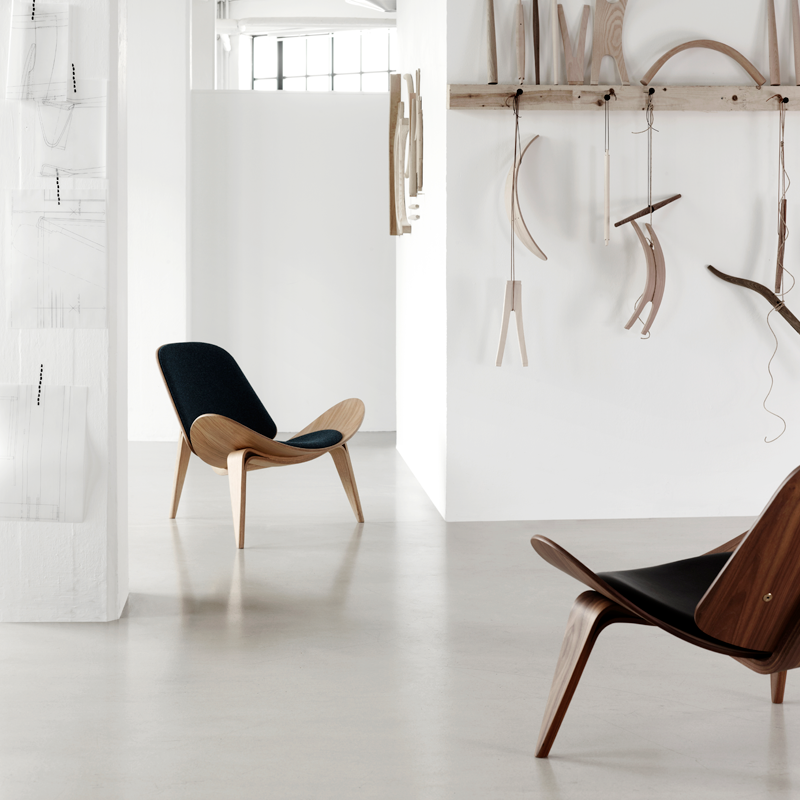 butaca Shell de Carl Hansen&Son