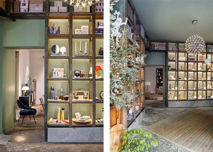 Sección dedicada al regalo en la nueva tienda en Mejía Lequerica