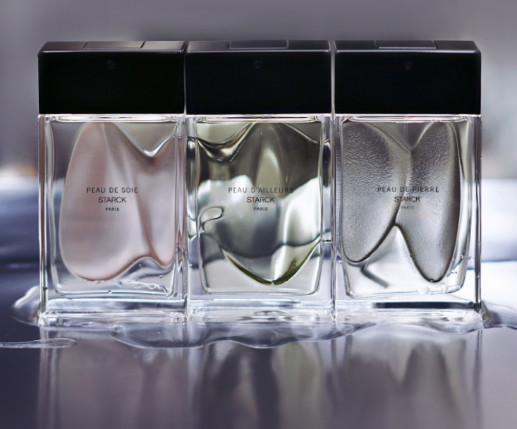 Los tres perfumes de la nueva colección Starck Paris