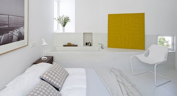 Butacas modernas para un dormitorio elegante