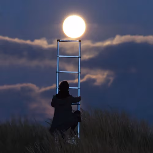 Fotografía Laurent Laveder de la serie moon games