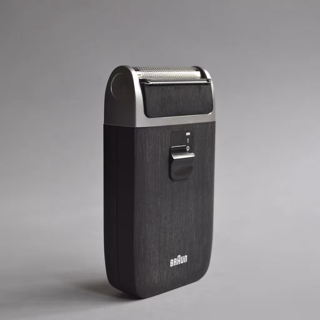 afeitadora diseñada por Dieter Rams