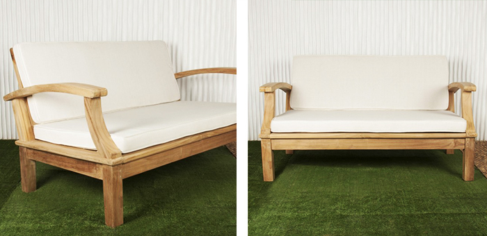 Banco para exterior Verora de teca de Indonesia BATAVIA