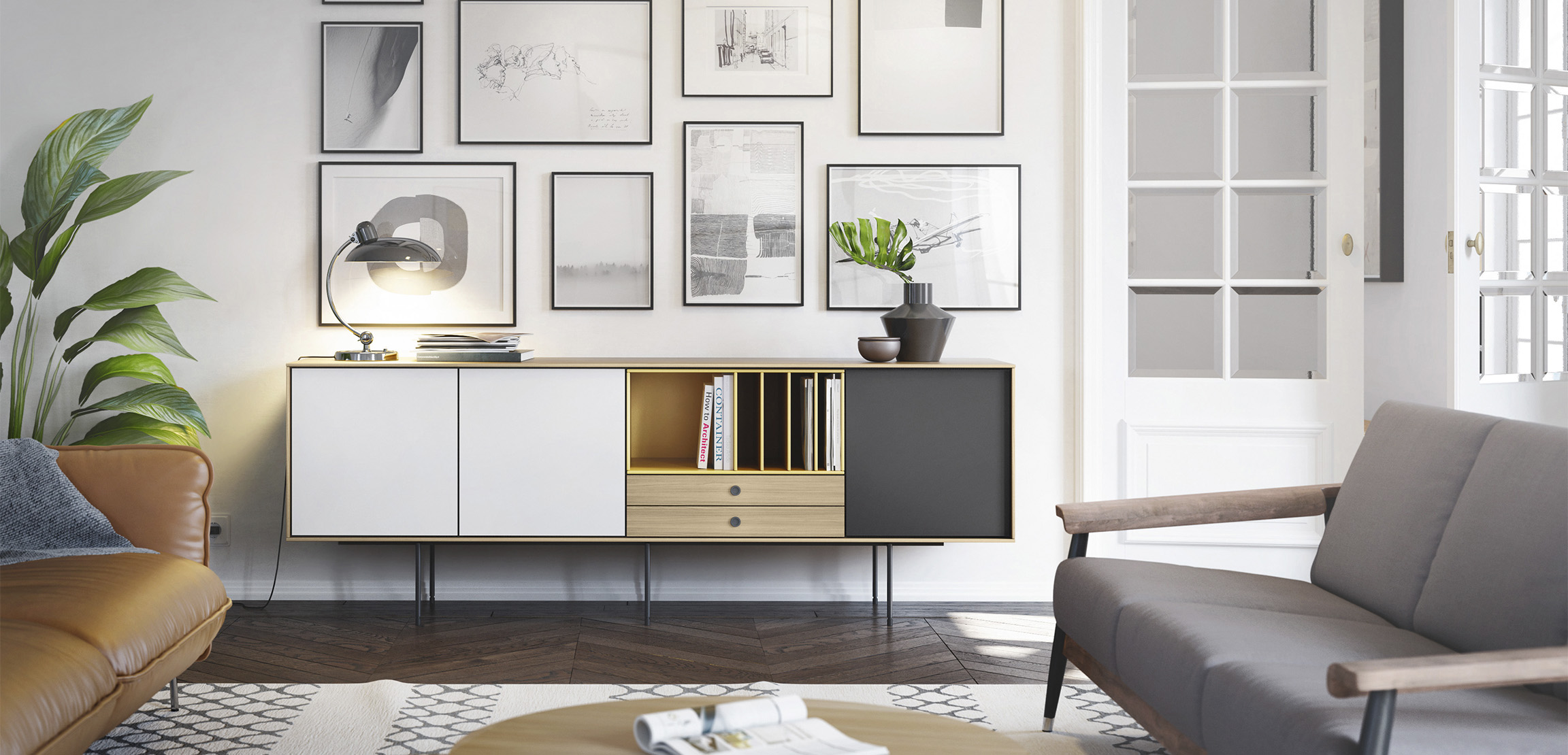 Mobiliario Treku que no refleja el paso del tiempo