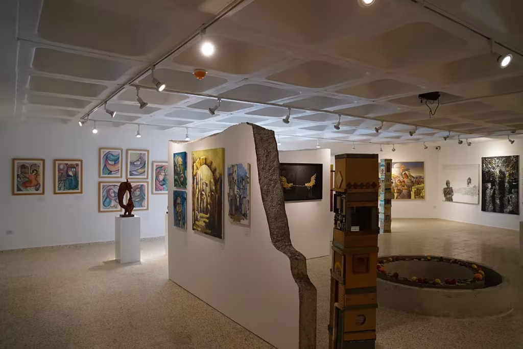 obras de arte de la galería de arte del hotel