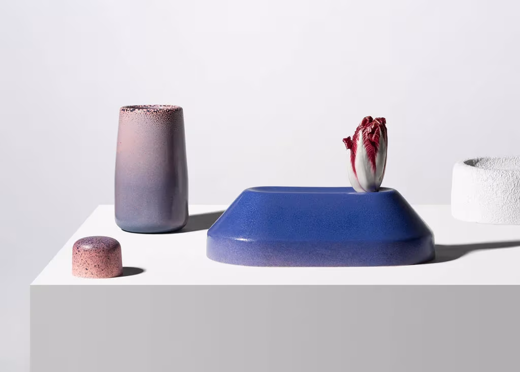 complementos de decoración de la obra de Dimitri Bähler