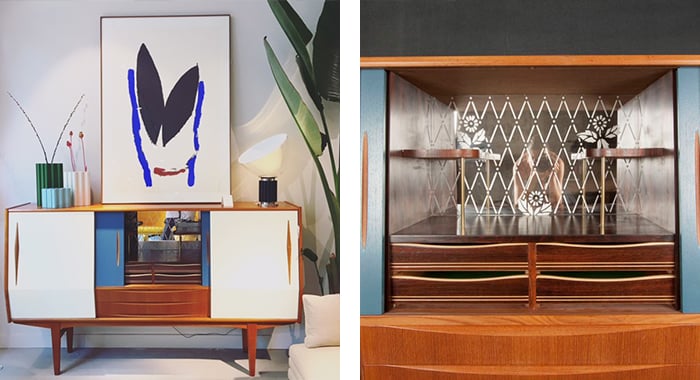 Aparador clásico danés años 60