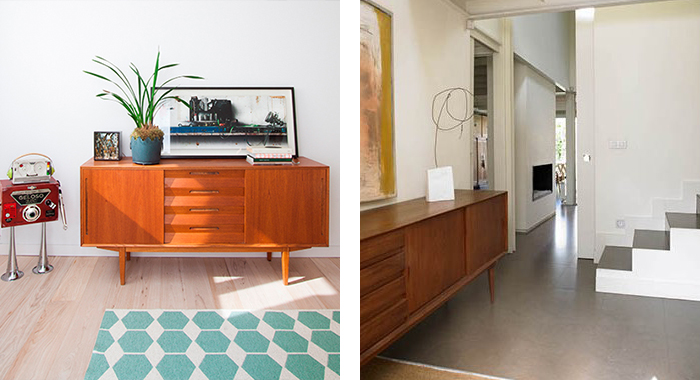 Aparador clásico nórdico en proyecto Batavia