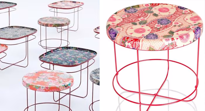 Mesa auxiliar Ukiyo Sakura de Moroso disponible en Batavia